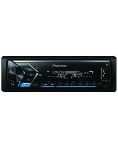 Pioneer MVH-S300BT Single-DIN In-Dash Digital Media Receiver with Bluetooth