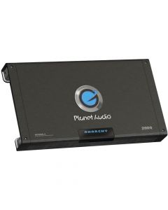 Planet Audio AC2600.2 Anarchy Mosfet Amplifier 2-Channel 2600W max 1800W x 1 @ 4 Ohm Bridged 900W x 2 @ 2 Ohm