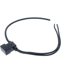 Accelevision 8DATC10 Single 8 Gauge in to Dual 10 Gauge ATC Fuse Holder - Black