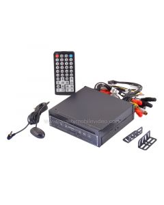 DISCONTINUED - Accelevision DVDX16 In Dash or Underseat Mini Sized Slot Load DVD/MP3/CD Player