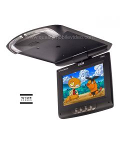 DISCONTINUED - Zicom by Accelevision ZFD85WC Slim Design Overhead Roof Mount Flip Down 8 Inch LCD Widescreen Swivel Monitor with IR Infrared