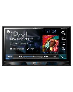 DISCONTINUED - Pioneer AVH-X5700BHS 7 inch In-Dash Double DIN AV Receiver with WVGA Touchscreen, Bluetooth, HD radio, SiriusXM ready, AppRadio mode and MIXTRAX