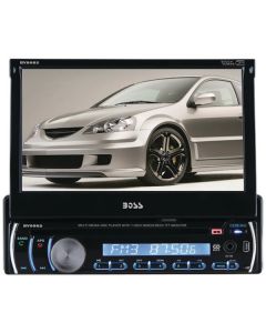 DISCONTINUED - Boss Audio BV9982 7" Single-DIN Motorized Touchscreen TFT DVD Receiver with Fully Detachable Front Panel