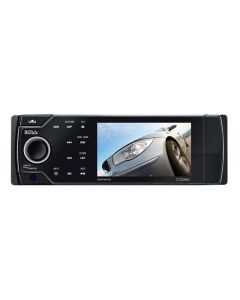 DISCONTINUED - Boss Audio BV7975 Single DIN 3.6 Inch Widescreen In Dash DVD Multimedia LCD Monitor with Touch Panel Controls, USB and SD Ports
