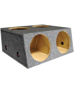 QPower BQBASS124T 12 inch Dual Sealed Subwoofer Enclosure