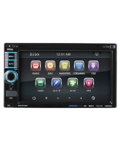 Boss BV9372BI Bluetooth Enabled Double Din 6.2 Inches Detachable Touchscreen Monitor Media Receiver