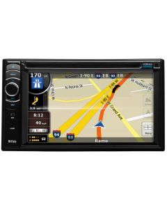 Boss BV9386NV Bluetooth Enabled Double Din 6.2 Inches Detachable Touchscreen Monitor Media Receiver