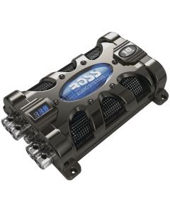 DISCONTINUED - Boss Audio CAP10 Black Chrome Capacitor 10 Farad