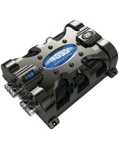 DISCONTINUED - Boss Audio CAP20 Black Chrome Capacitor 20 Farad