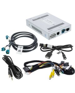 Cartizan VI-BM-CIC Apple Carplay and Wired Android Auto Universal Adapter with Bluetooth, USB and Video Input