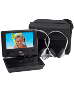 DISCONTINUED - Audiovox D710PK 7" Portable DVD Player (Includes Headphones & Car Kit)