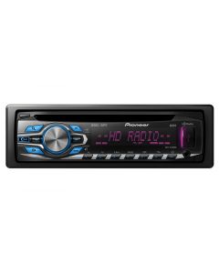 Pioneer DEH-4400HD CD Reciever with DOT Matrix LCD Display, Color Customization, and HD Radio Tuner