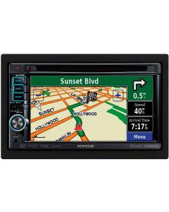 Kenwood DNX6140 2-DIN Multimedia DVD Receiver with Navigation & Bluetooth