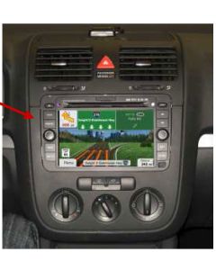 Rosen DS-VW0710-P11 Volkswagen Replacement 7 Inch LCD In Dash Factory Monitor Multimedia Radio System GPS Navigation Receiver