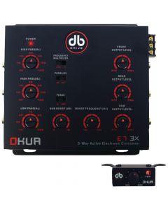 DB Drive E7 3X Okur Series 3-Way Electronic Crossover