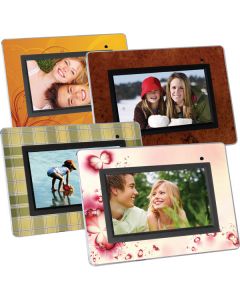 Cenomax F7024B 7" Digital Photo Frame with 4 Interchangeable Frames