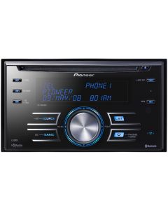 Pioneer FH-P8000BT Double-DIN CD Reciever with Built-IN Bluetooth and USB Direct Control of iPod