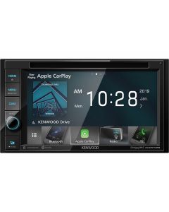 DISCONTINUED - Kenwood DDX5706S Double DIN 6.2" In-Dash DVD/CD/AM/FM Receiver with Bluetooth, SiriusXM Ready and Apple CarPlay