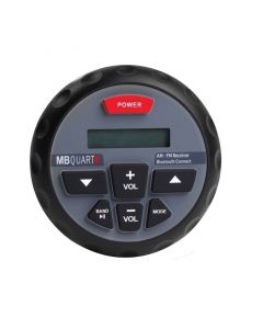 MB Quart GMR1 Bluetooth Enabled Marine & Power Sports source unit with front and rear USB
