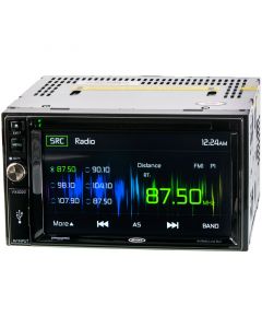 Jensen VX4022 Double DIN In Dash 6.2" Bluetooth DVD/CD/AM/FM Car Stereo Receiver with HDMI - Main