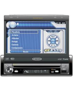 Jensen VM9313 7" Nav-Ready Single DIN Touch screen Multimedia System with HD Radio