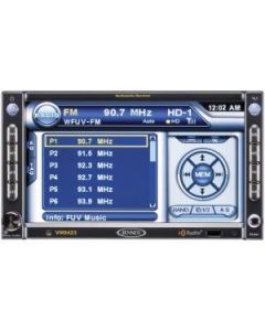 Jensen VM9423 6.5" Nav Ready Double DIN Touch screen Multimedia System with HD Radio Tuner