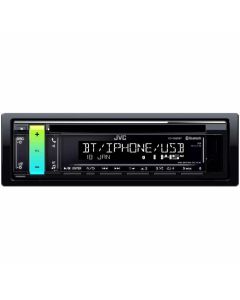 JVC KD-R890BT Single DIN Bluetooth CD Receiver