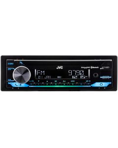 JVC KD-T915BTS Single DIN Bluetooth CD Receiver with USB and SiriusXM Ready - main