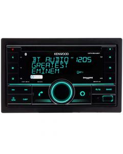 Kenwood DPX504BT Double DIN Car Stereo CD Receiver with Bluetooth and Amazon Alexa
