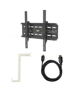 DISCONTINUED - Level Mount LM55HDCC 26" - 55" Tilt Flat Panel Mount With 10 Ft HDMI 10 Ft Cable and Cord Cover