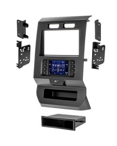 Metra 99-5834CH Single or Double DIN Car Stereo Dash Kit for 2015 - and Up Ford F-150 