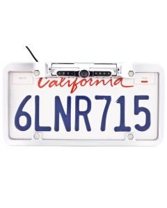 Boyo VTL200CIR License Plate Car Camera - Front with plate