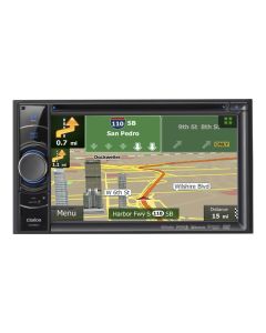 DISCONTINUED - Clarion NX501 Double DIN In Dash 6.2 inch LCD Monitor with Multimedia DVD Player, Built-in Navigation, Parrot Bluetooth Module and Touch Panel