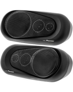 DISCONTINUED - Pioneer TS-X150 5.25" 60-Watt 3-Way Surface-Mount Speakers