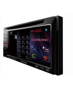 Pioneer AVH-P3200BT Double DIN 5.8 Inch In Dash Touchscreen Widescreen LCD Monitor and DVD Multimedia Receiver with Bluetooth, iPod Ctrl, AUX, SD USB