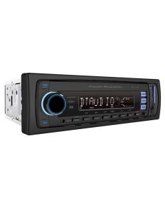 Power Acoustik PL‐11B Single-DIN In-Dash Mechless Receiver with Detachable Face & Bluetooth for Vehicles