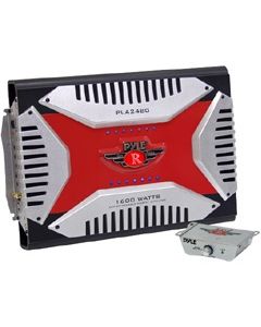 Pyle PLA-2480 1600-Watt 2-Channel Bridgeable MOSFET Amplifier 800W X 2 Channels