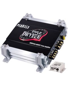 Pyle PLAD-213 1000-Watt 2-Channel MOSFET Amplifier 500W X 2 Channels