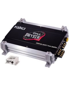 Pyle PLAD-413 2000-Watt 4-Channel MOSFET Amplifier 500W X 4 Channels