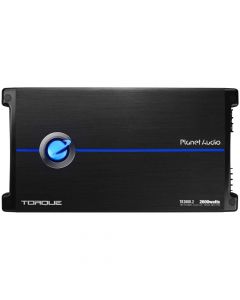 Planet Audio TR2600.2 Torque Series 2600 Watts Class AB 2 Channel Car Audio Amplifier