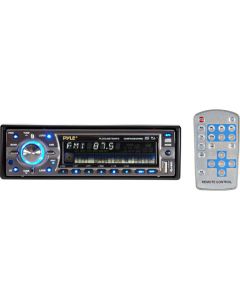 DISCONTINUED - Pyle PLCDUSB78MP3 In-Dash 50-Watt X 4 CD Receiver With USB Input And Detachable Face Car Stereo