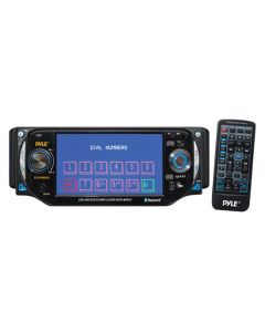 Pyle PLD44MUBT 4" In-Dash DVD Monitor with Bluetooth Technology