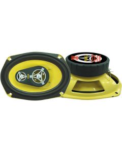 DISCONTINUED - Pyle PLG69.3 6x9 Inch Gear X Series 3-Way Speakers - 360W Max