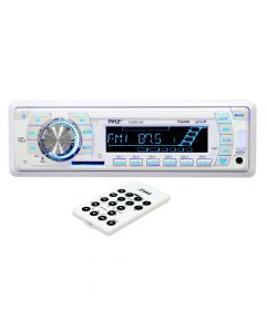 DISCONTINUED - Pyle PLMR19W Marine Single-DIN In-Dash Mechless AM/FM Receiver