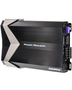 Power Acoustik GT5-2500 Gothic Series 5 Channel Amplifier - Settings/RCA's