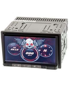 Power Acoustik PNX-761 Double Din Car Stereo Navigation Touch Screen - Profile