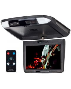Power Acoustik PT-110CM 11.2" Universal Overhead Flip down Ceiling Monitor - Main