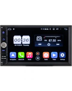 Pumpkin 7" Android 9.0 MAX5 Double DIN Stereo with WiFi Compatibility, Capacitive Touchscreen, and 32GB Internal Storage and Android Auto Ready