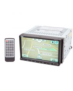 Pyle PLDNV78I Double DIN GPS Navigation system - With remote