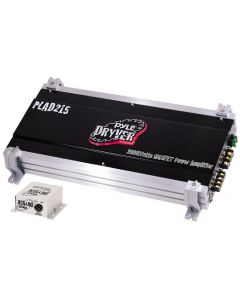 Pyle PLAD215 Dryver Series 2 Channel 2000 Watt Bridgeable Mosfet Amplifier